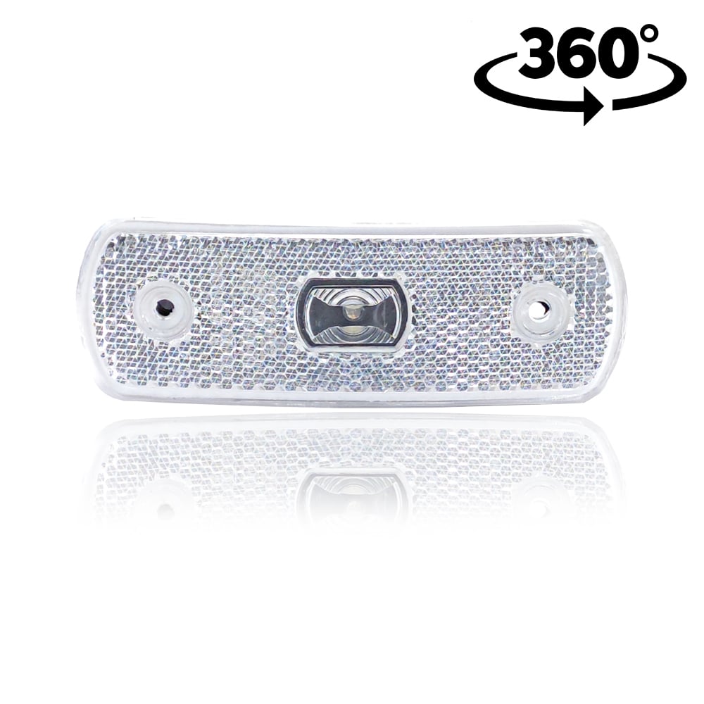 LED Position Lamp, Rounded White