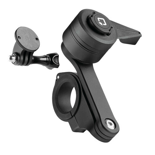 Motorcycle Phone Mount DuoLock 2.0 Combo with Handlebar Clamp