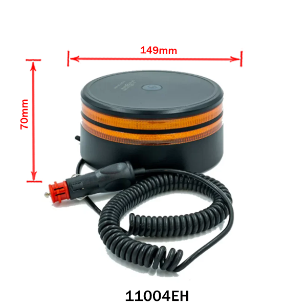 Yellow Strobe Light with Dual Stripe