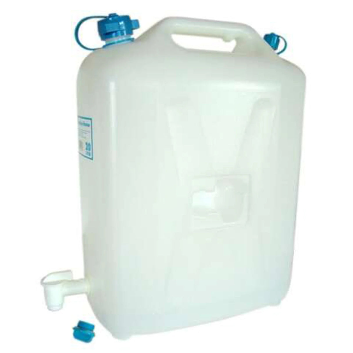 20L Water Container with Removable Plastic Tap