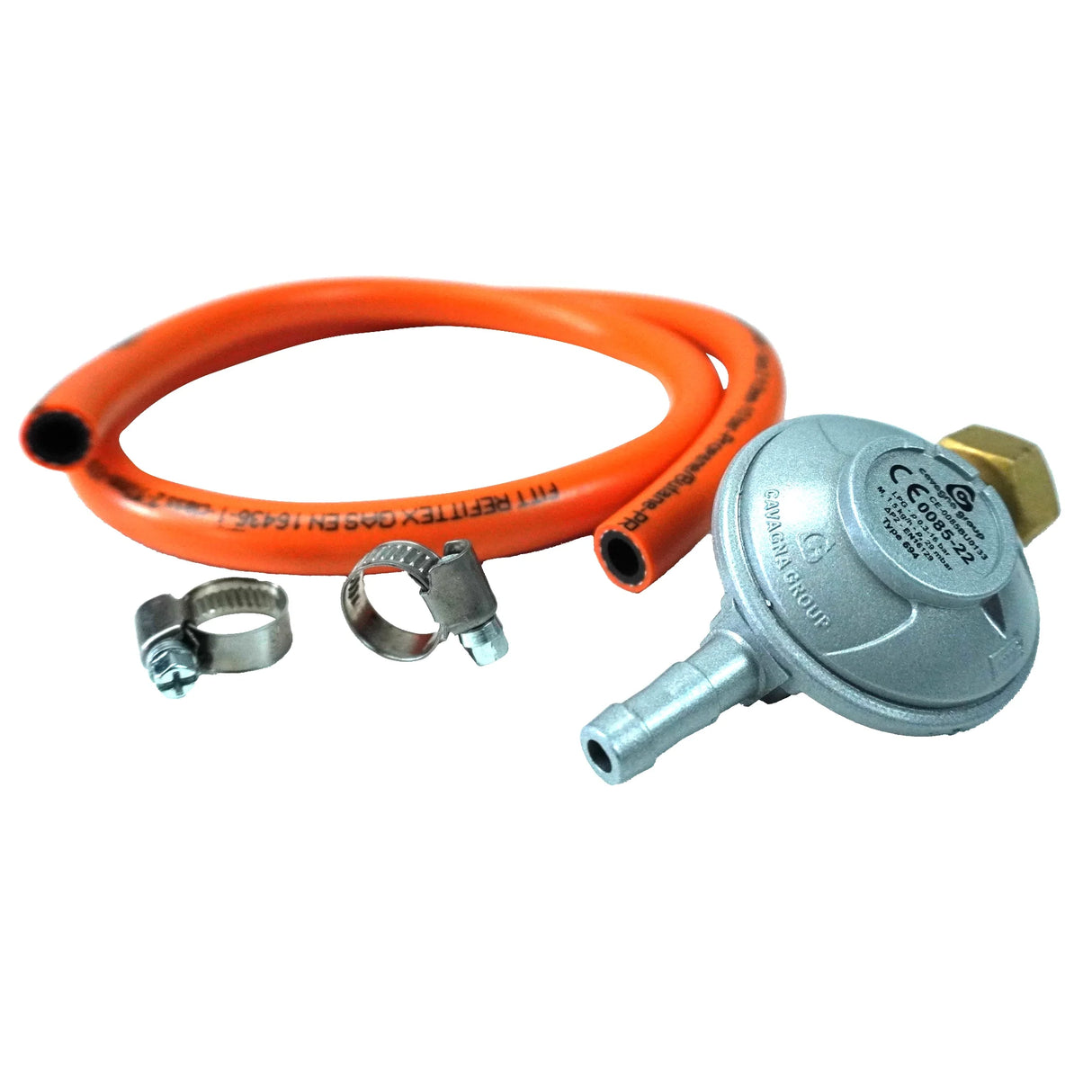 Gas Cylinder Regulator Set with 100 cm Hose