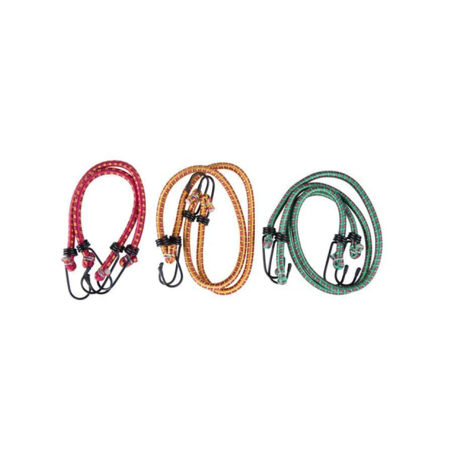 6-Piece Bungee Cord Set (2 x 30/45/60 cm)