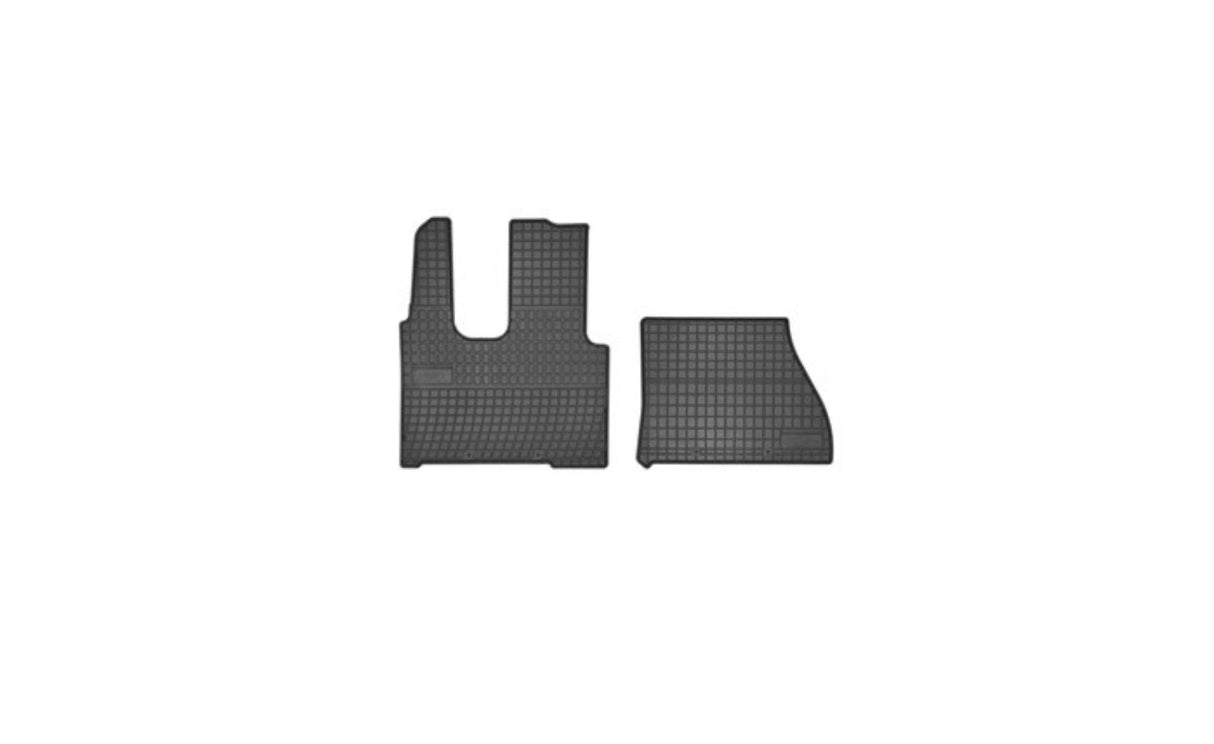 Custom-Fit Rubber Floor Mats for Mercedes Trucks