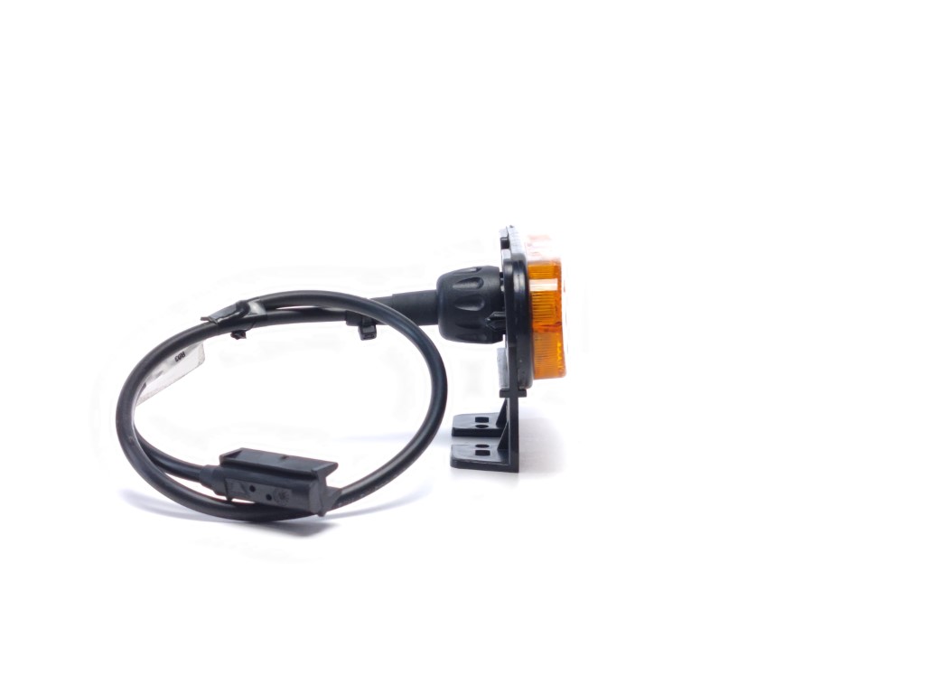 Aspöck LED Unipoint Position Lamp Amber with Holder and 0.5m Cable