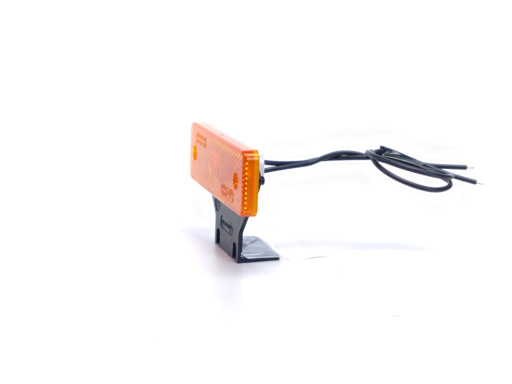 Built-in LED Position Light with Amber Lens and Holder