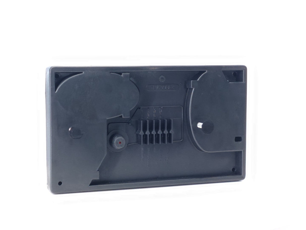 Rectangular Trailer Lamp with Triangle Reflector