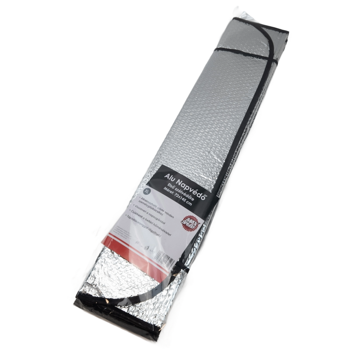 Max Speed Windshield Sunshade & Frost Protector – Aluminum, 72x145cm