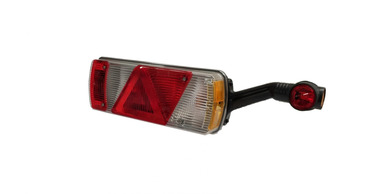 Aspöck Ecopoint II Rear Lamp for Kögel Trailer with Rubber Mount