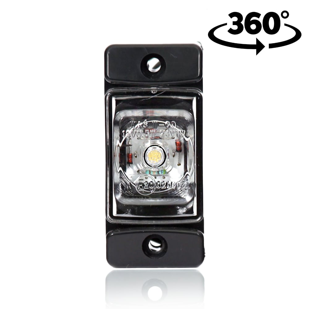 Compact LED Position Light with Side Mount