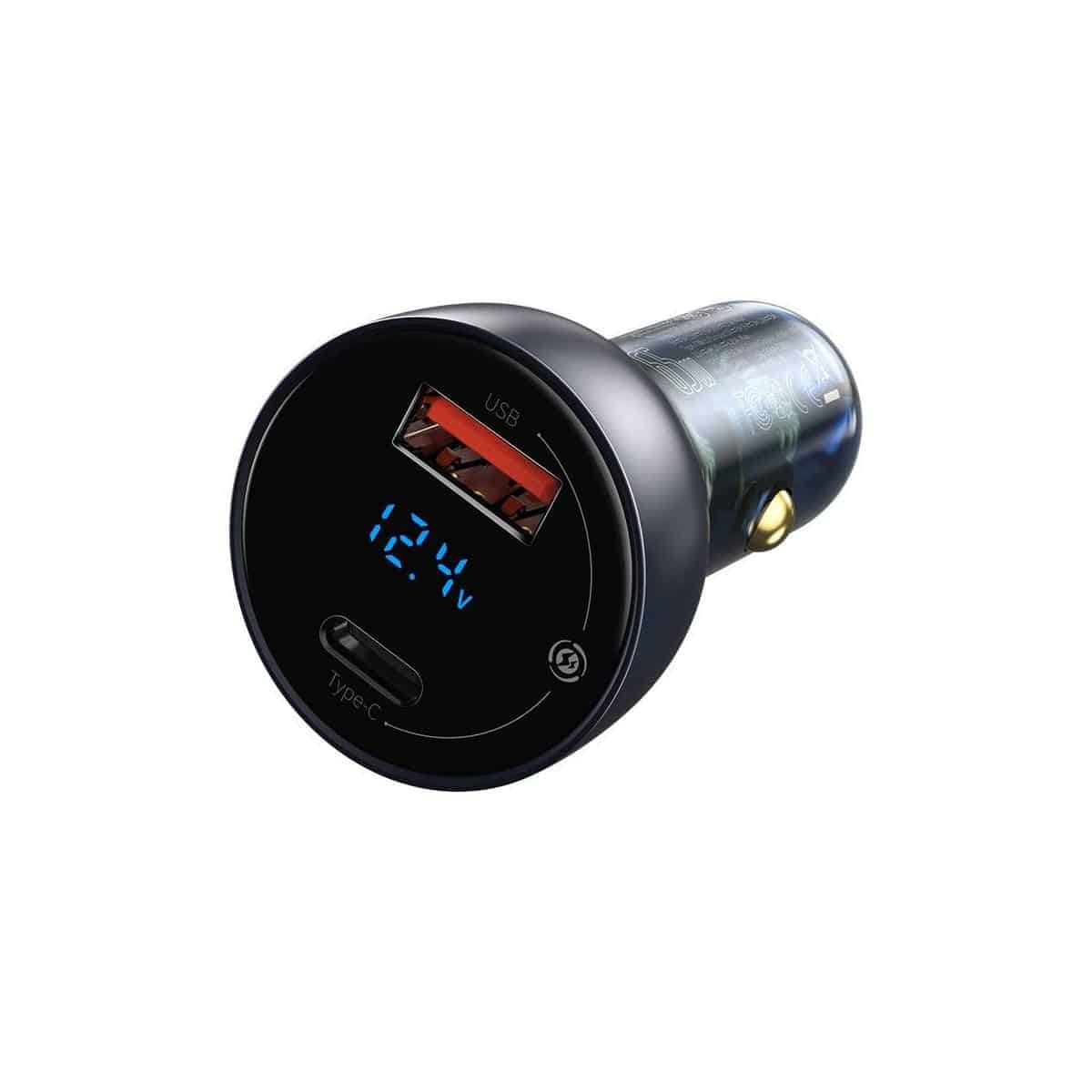 Baseus Car Charger Particular Digital Display QC 3.0 + PPS (USB 18W + Type-C 45W), max 65W