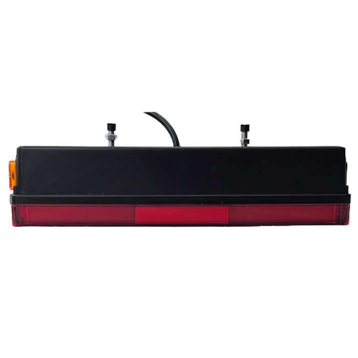 Universal 7-Function LED Tail Light with License Plate Holder 12-24V