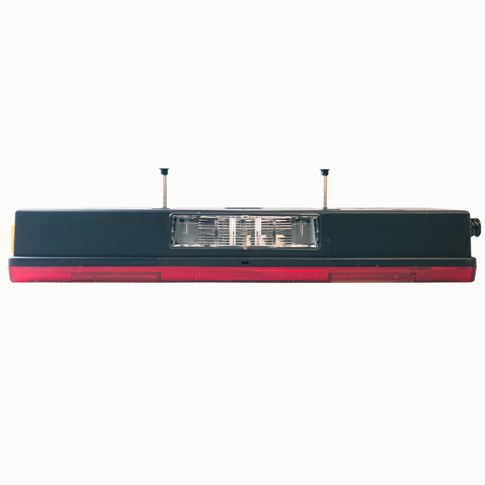 Rear Lamp for Mercedes Actros, 6-Chamber, Ribbed, SIM