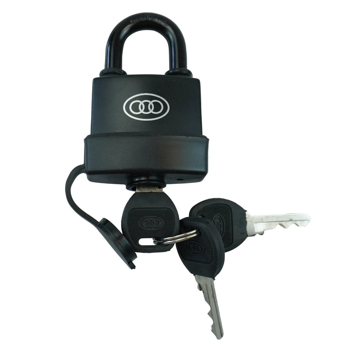 Waterproof Security Padlock – Black, with 3 Keys