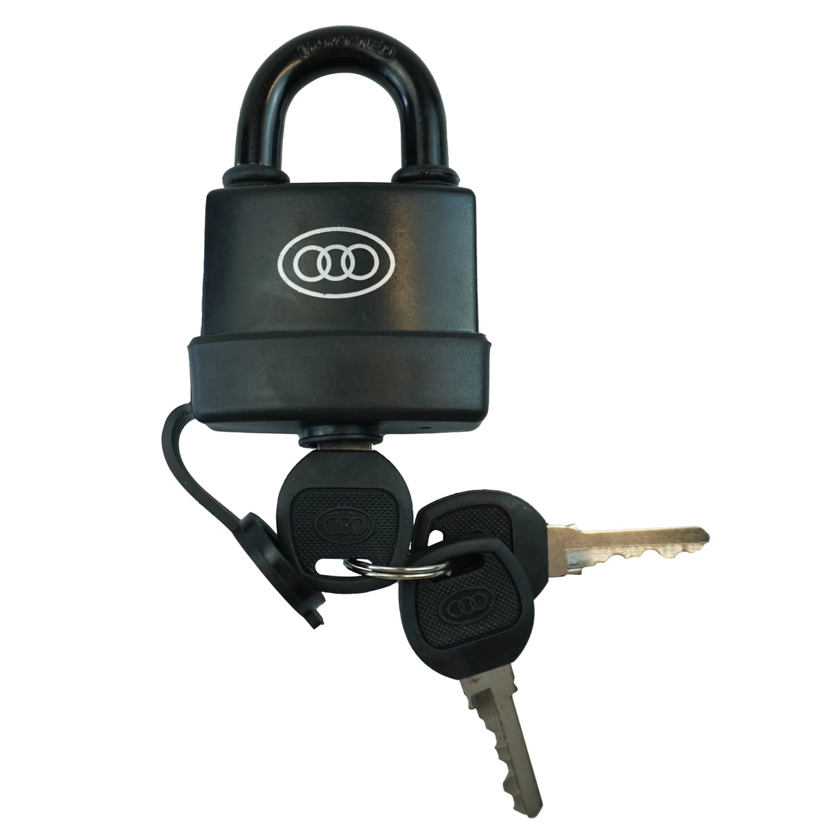 Waterproof Security Padlock – Black, with 3 Keys