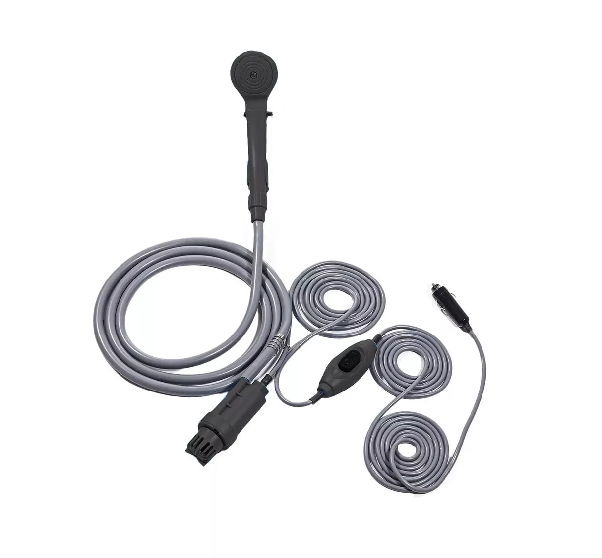 12V Portable Camping Shower – Car Adapter Powered