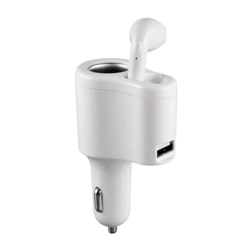 Bluetooth Headset with Car Charger