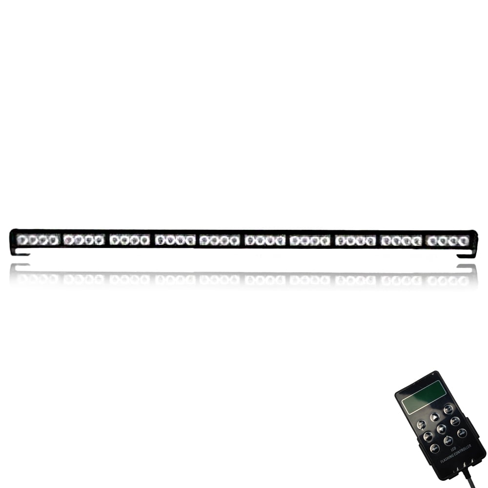 Yellow LED Flashing Light Bar with Controller