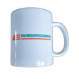 Taza blanca Hungarocamion – 330 ml con logotipo clásico