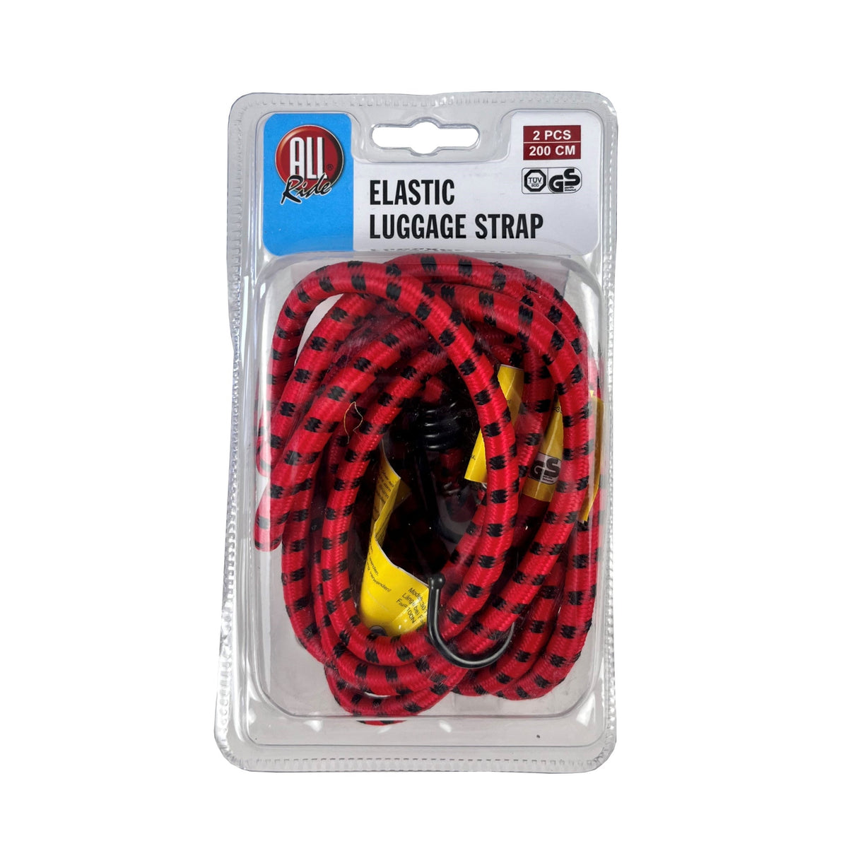 Elastic Bungee Cord Set 2x200 cm – TÜV/GS & BS Certified