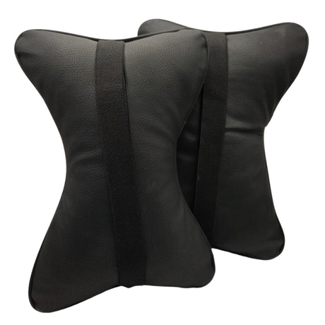 Car Neck Pillow Beige, Set of 2