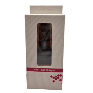 Car Voltmeter & Thermometer with Dual 3.1A USB Charger