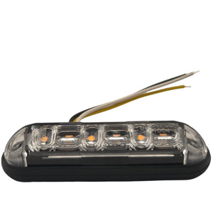 Amber Strobe Light Accessory 6LED 4 Modes