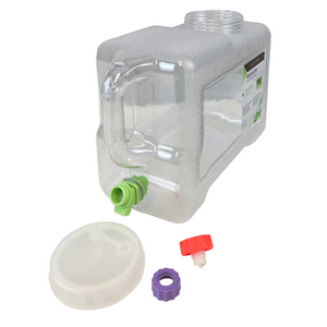 12L Transparent Plastic Jerry Can with Spout
