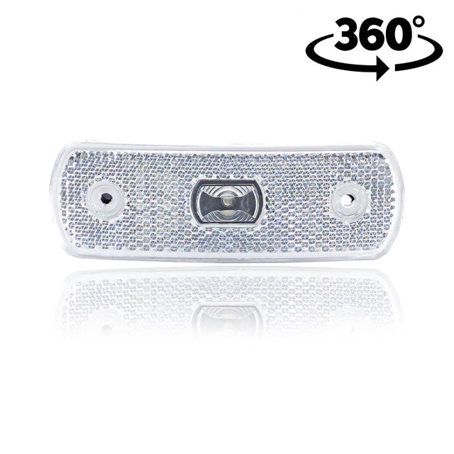 LED Position Lamp, Rounded White