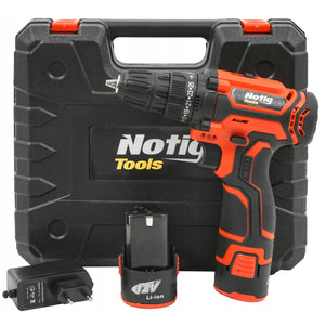 Cordless Screwdriver 12V Li-Ion with 2 Batteries