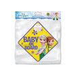 Cartello Baby On Board Frozen con Ventosa