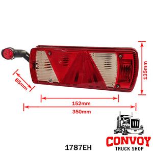 Aspöck Ecopoint II Rear Lamp for Fliegl Trailers