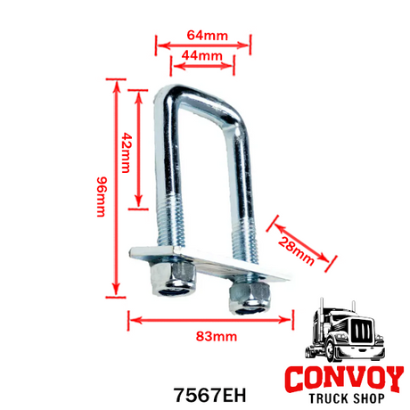 Recessed Lashing Ring for Frame Profile 90mm