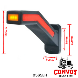 Long Arm LED Rubber Marker Lamp