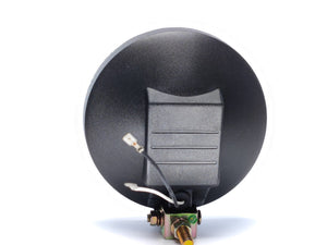 Faro largo alcance circular con lente blanca y bombilla H3 de 12V, 160 mm