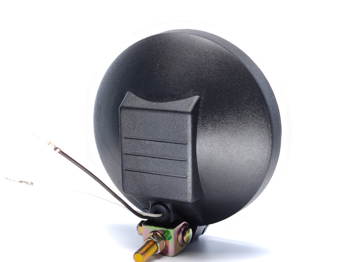 Faro largo alcance circular con lente blanca y bombilla H3 de 12V, 160 mm