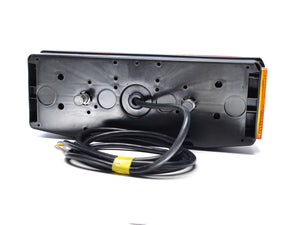 7-Function LED Rear Light with Hexagonal Reflector