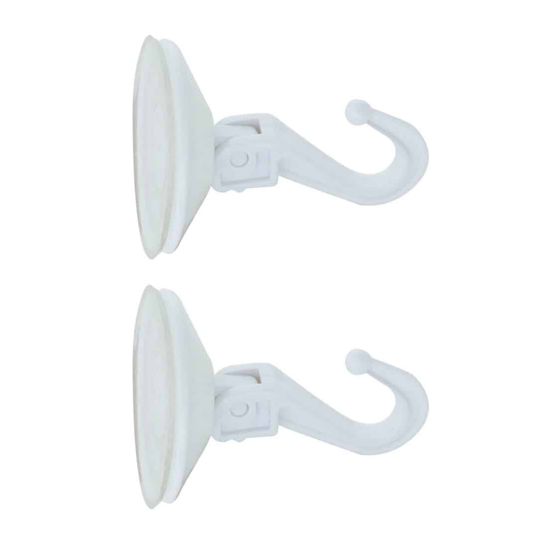 Suction Cup Hook – Adjustable Angle, Set of 2