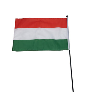 Hungarian Small Flag with Stick (30x45cm)