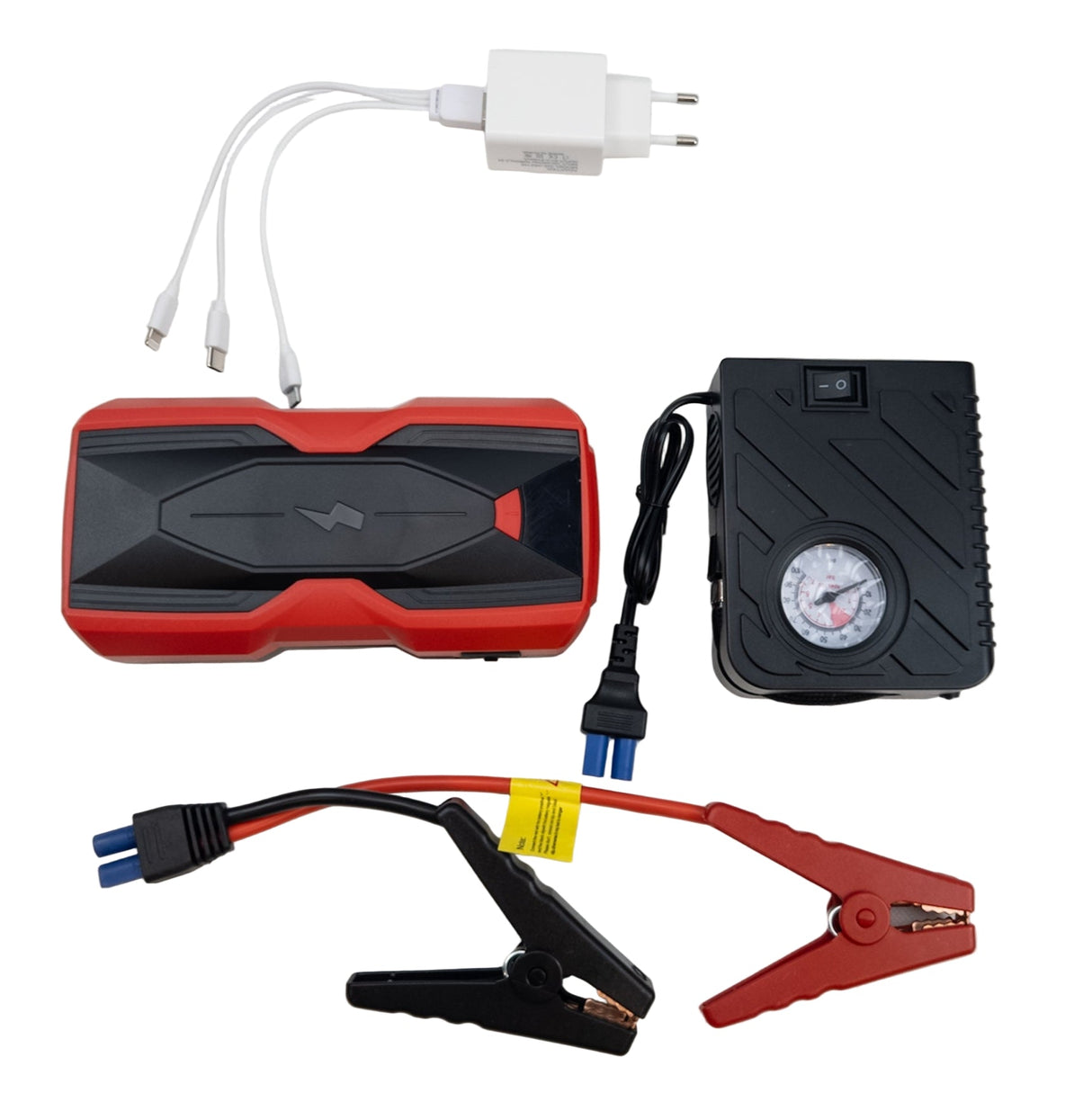 12V Multi-Function Car Jump Starter Kit