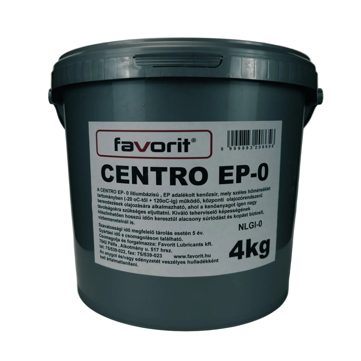 CENTRO EP-0 Lithium Grease 4kg