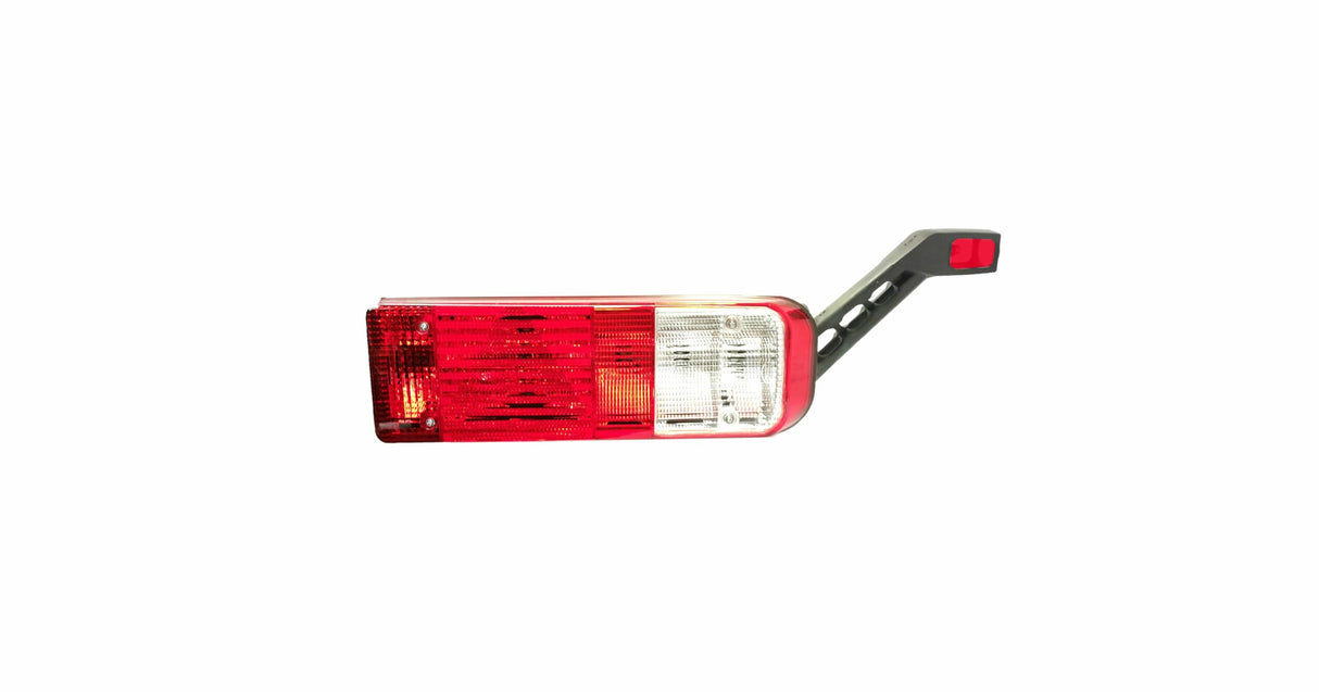 5-Chamber Rear Lamp for Krone with Triangular Reflector and Rubber Sidemarker - Dasteri