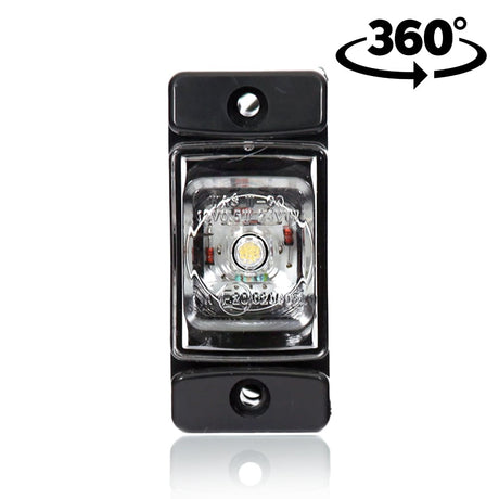 Compact LED Position Light with Side Mount
