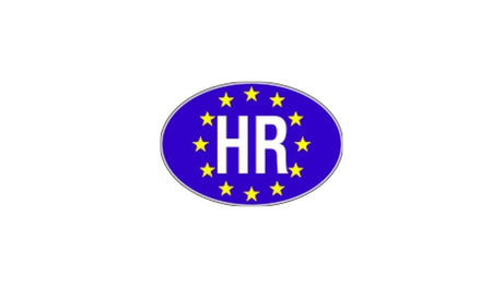 HR Croatia EU Sticker