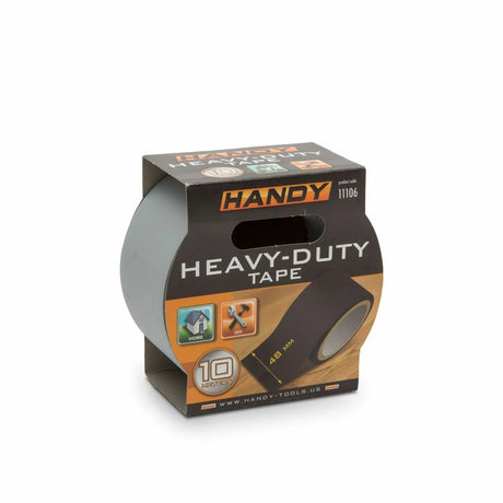 Heavy-Duty Silver Tarpaulin Repair Tape 10m