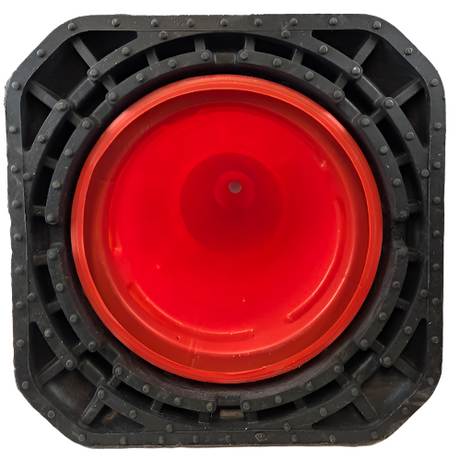 Traffic Cone with Plastic Base, 750mm