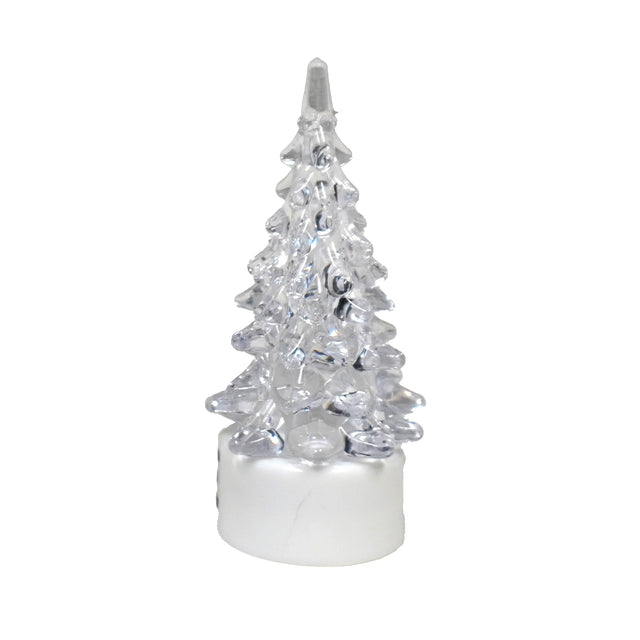 Color-Changing LED Christmas Tree Decoration 9 cm