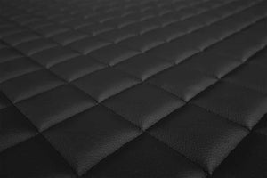 Quilted Faux Leather Floor Mat for Renault T with Engine Tunnel (From 2014)