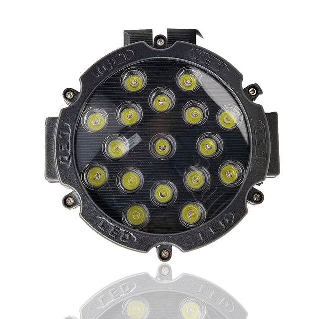 51W Round LED Driving Light – White