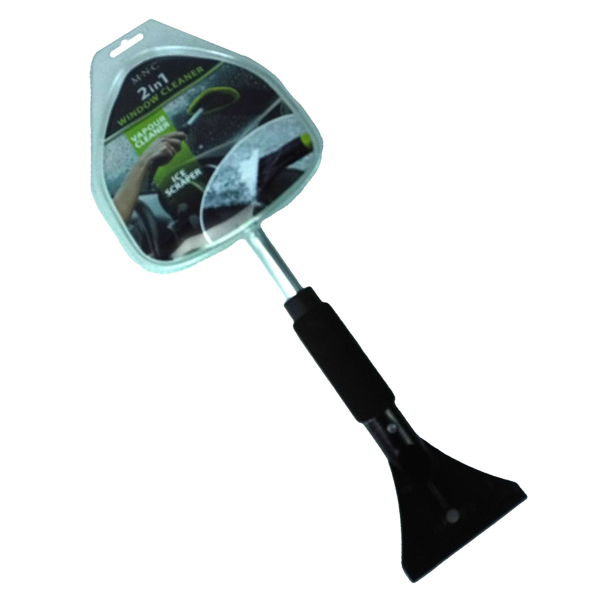 Telescopic Car Windshield Defogger with Ice Scraper Head
