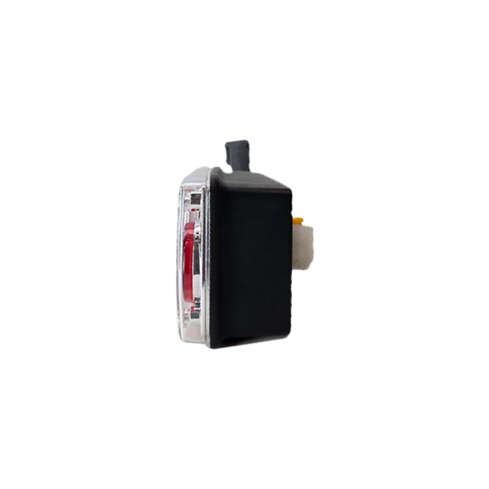 Rear Lamp for Kögel with Triangular Reflector and LED Rubber Lamp